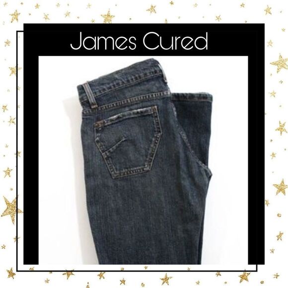 James Cured by Seun Blue Flare Leg Jeans 28 - Picture 1 of 7